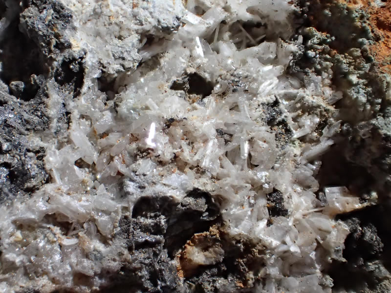 CERUSSITE セルーサイト 白鉛鉱 神岡鉱山 0029